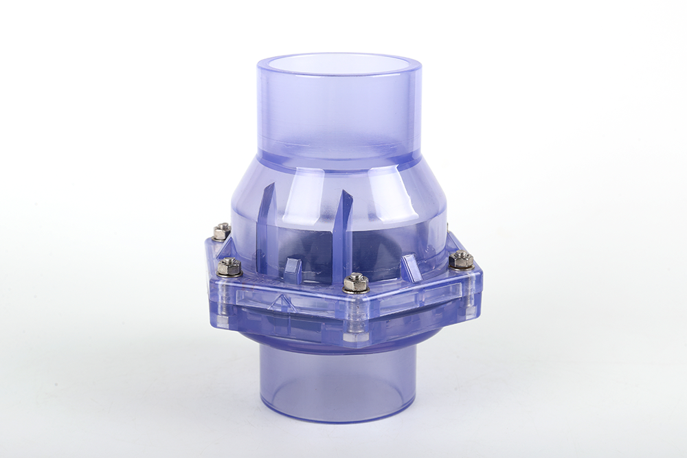 正阳透明翻板式止回阀